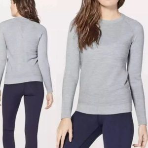 LULULEMON - Simply Wool Sweater Heather Starlight Size 4